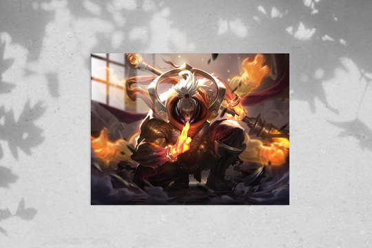 Leauge Of Legend Jax- Metal Poster 242