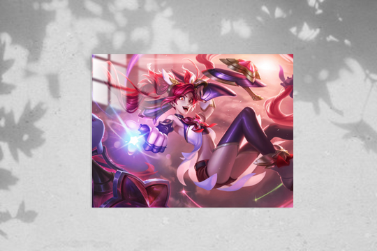 Leauge Of Legend Jinx- Metal Poster 255