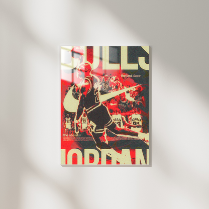 Chicago Bulls - Metal Poster 641