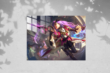 League Of Legends Katarina - Metal Poster 321