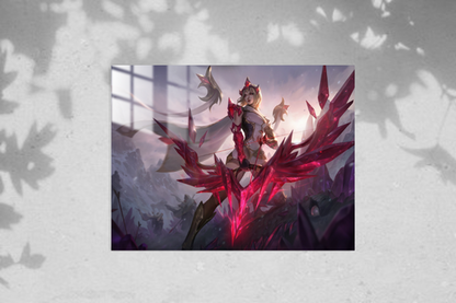 League Of Legends Ashe - Metal Poster 636