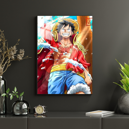 One Piece Monkey D. Luffy - Metal Poster 611