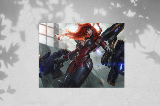 League Of Legends Miss Fortune - Metal Poster 257