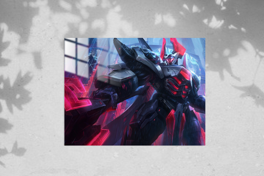 Leauge Of Legend Mordekaiser - Metal Poster 280