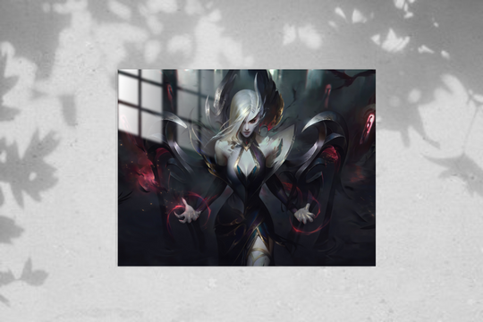 League Of Legends Morgana - Metal Poster 301