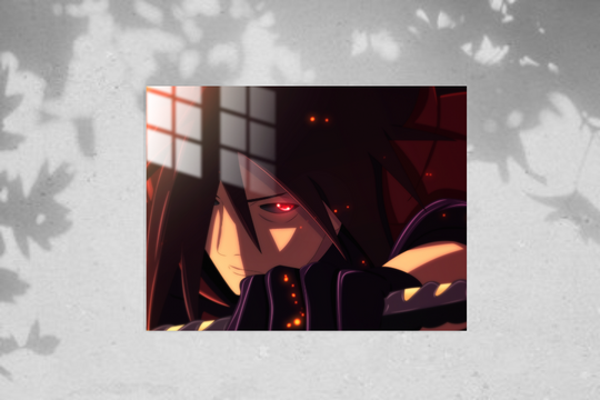 Naruto - Uchiha Madara Metal Poster 650