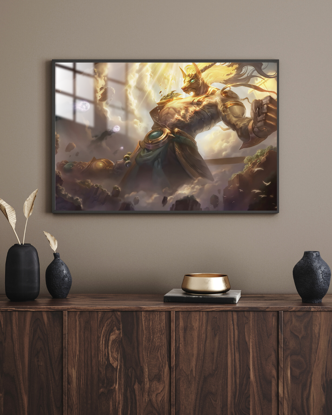 League Of Legends Nasus - Metal Poster 256