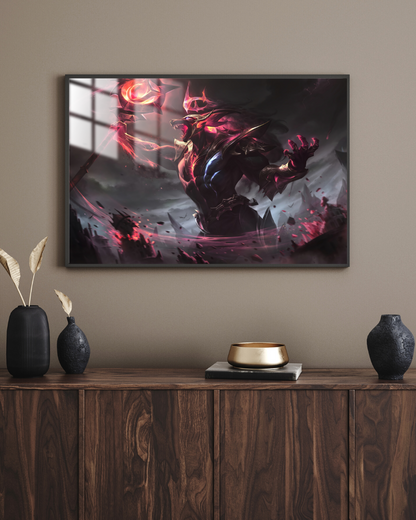 League Of Legends Nasus - Metal Poster 298