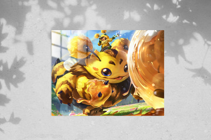 League Of Legends Nunu - Metal Poster 234