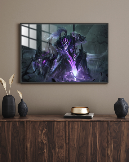 League Of Legends Pantheon - Metal Poster 295