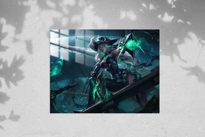 League Of Legends Miss Fortune - Metal Poster 218