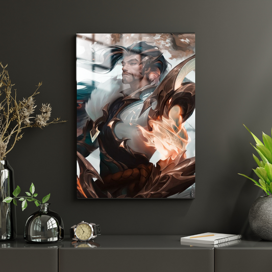 League Of Legends Yasuo - Metal Poster 51