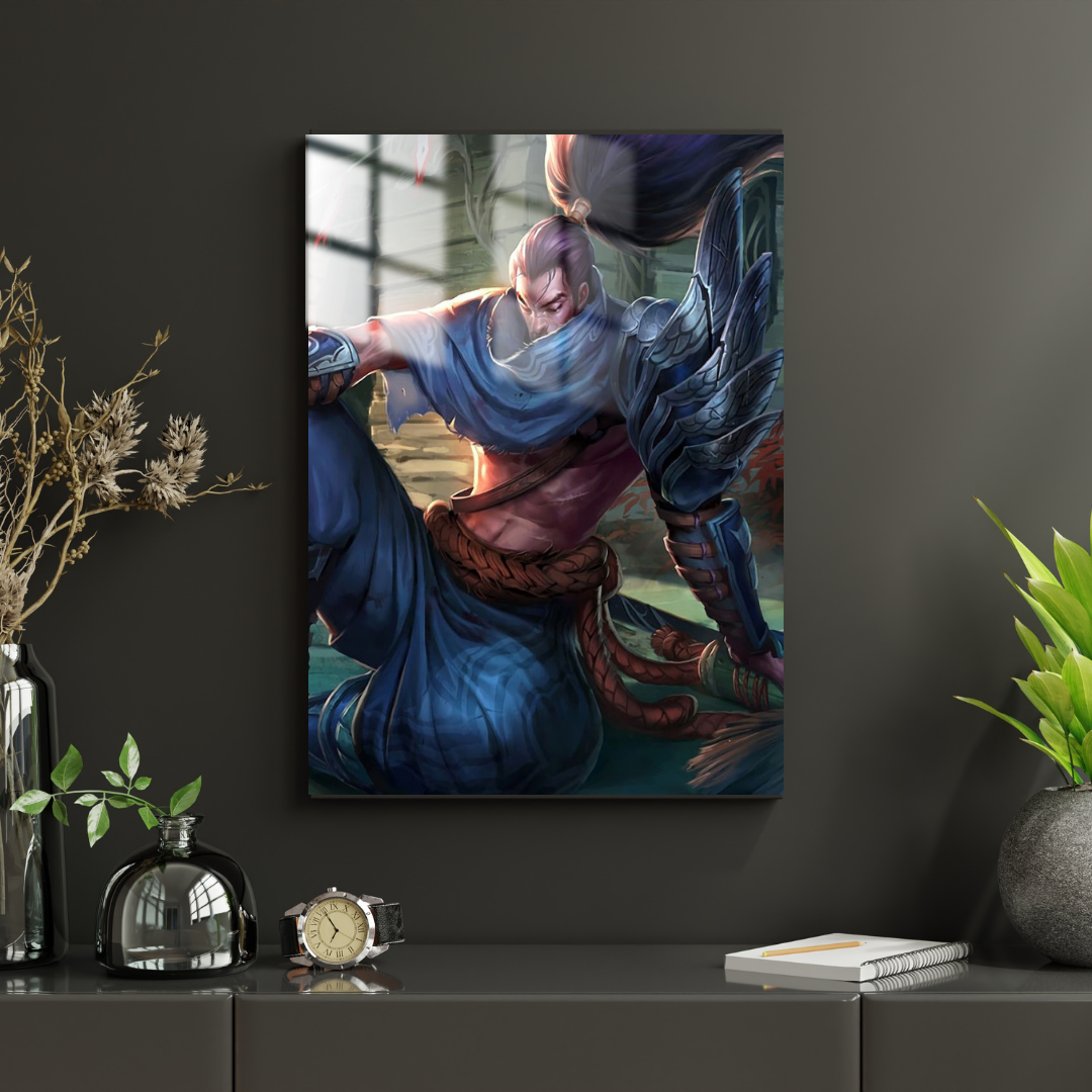 League Of Legends Yasuo - Metal Poster 50