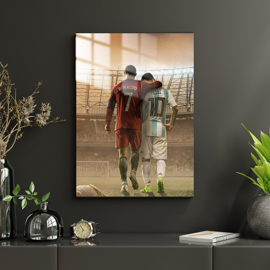 Ronaldo V Messi - Metal Poster 44