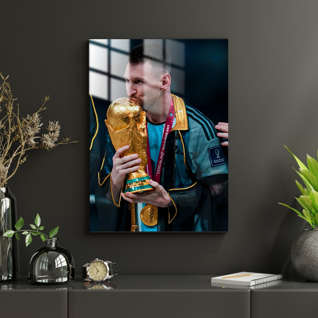 Messi - Metal Poster 124