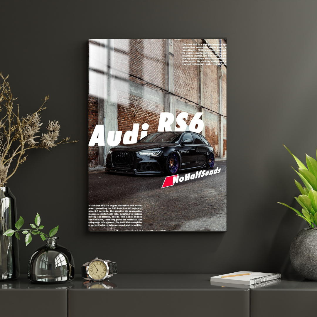 Audi Rs6 - Metal Poster 135