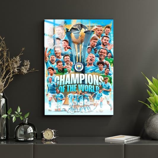 Manchester City FC - Metal Poster 33