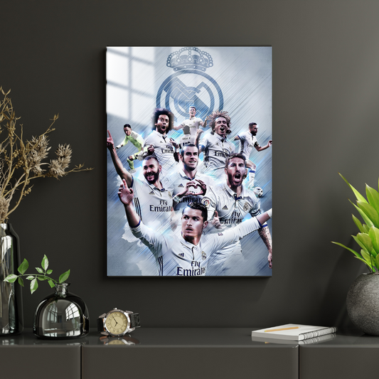 Real Madrid CF - Metal Poster 38