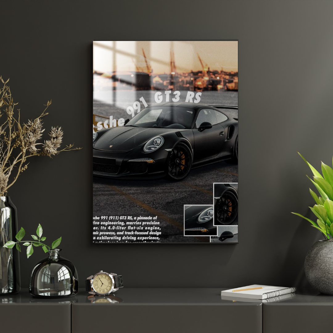 Porsche 991 GT3 RS - Metal Poster 131