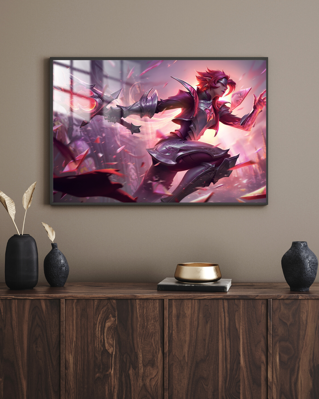 League of Legends Riven - Metal Poster 336