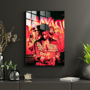 21 Savage - Metal Poster 639