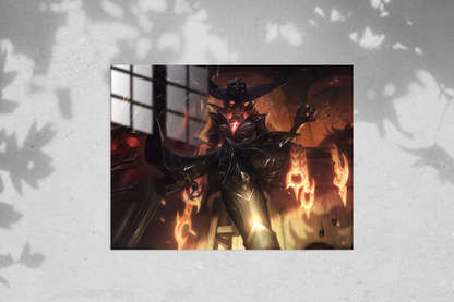 League Of Legends Senna - Metal Poster 278