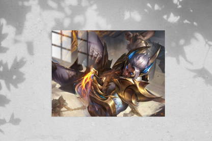 League Of Legends Sett - Metal Poster 279