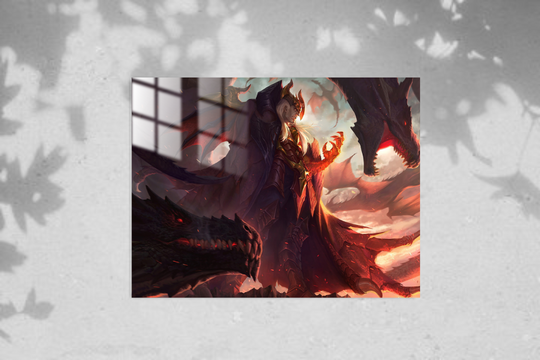 Leauge Of Legend Swain - Metal Poster 251