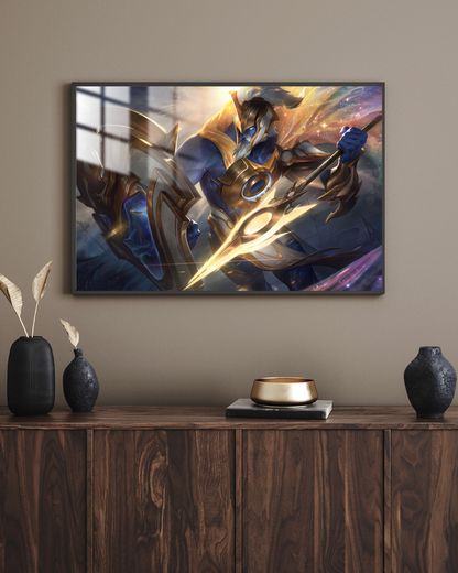 League Of Legends Pantheon - Metal Poster 228