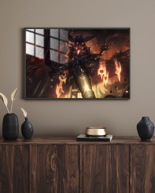 League Of Legends Senna - Metal Poster 278