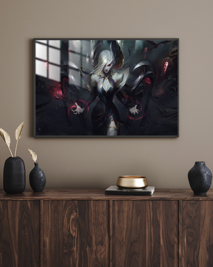 League Of Legends Morgana - Metal Poster 301