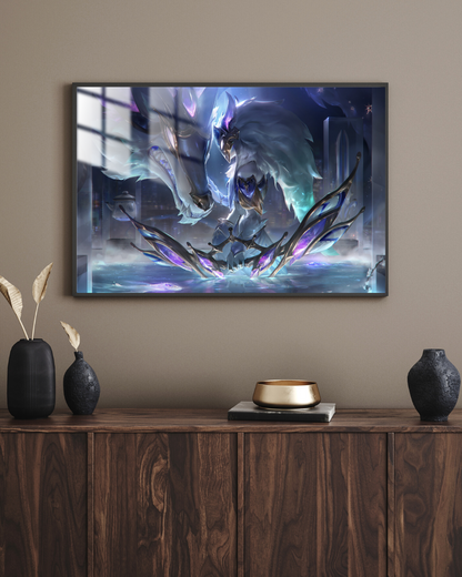 League Of Legends Kindred - Metal Poster 308