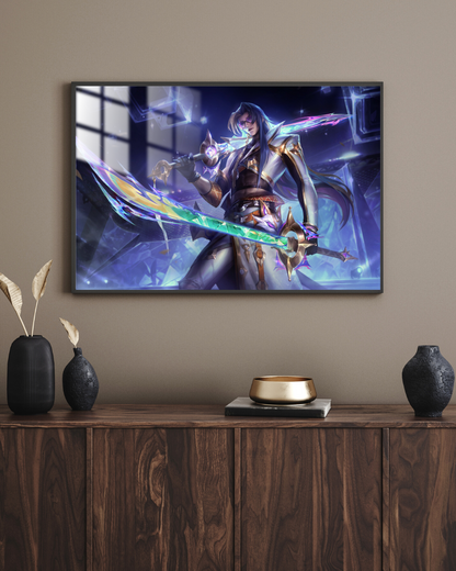 League Of Legends Yone - Metal Poster 316