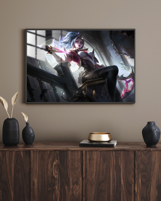 League Of Legends Akali - Metal Poster 346