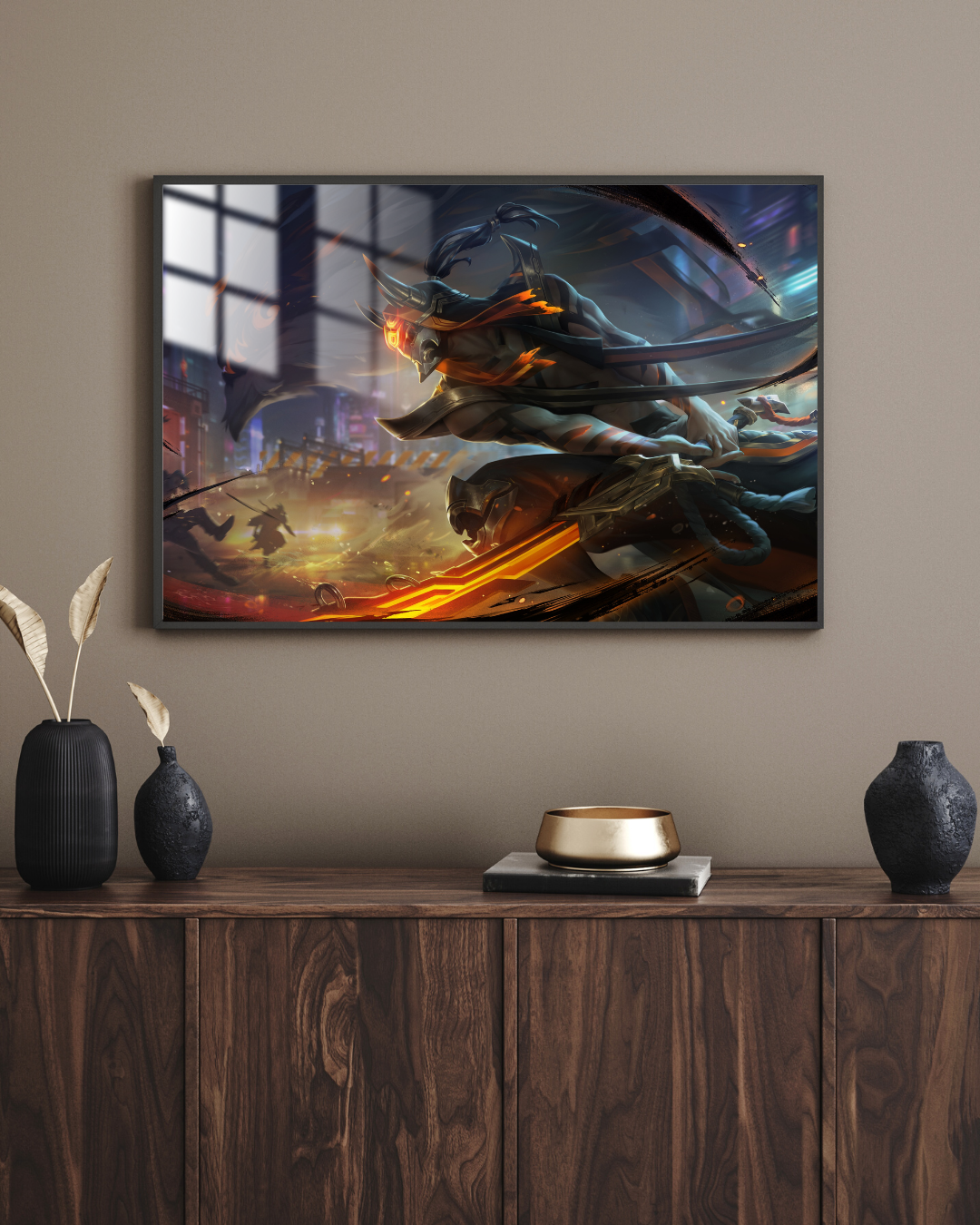 League Of Legends Master Yi - Metal Poster 323