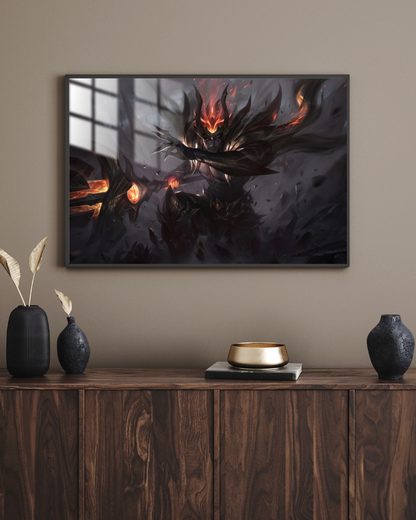 League Of Legends Jarvan - Metal Poster 296