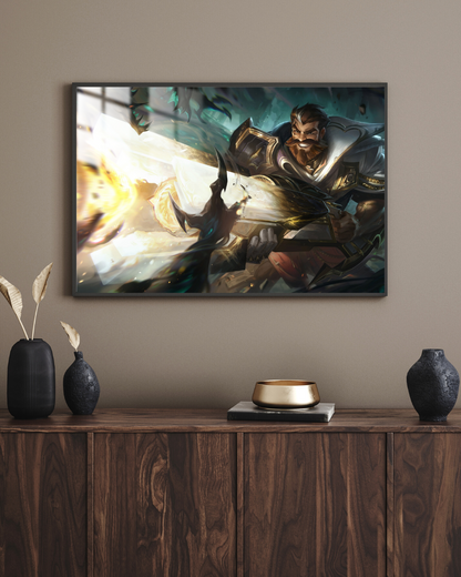 League Of Legends Graves - Metal Poster 331