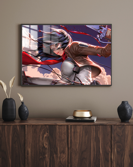 Attack on Titan Mikasa - Metal Poster 509