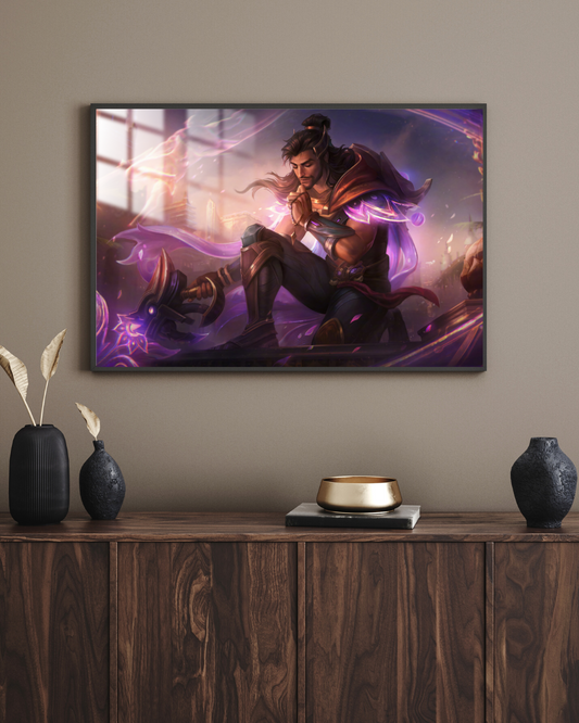 League of Legends Akshan - Metal Poster 481