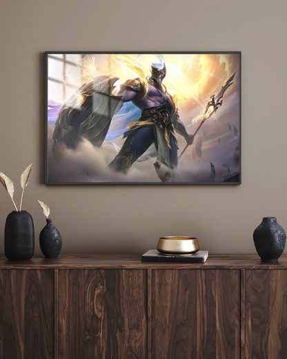 Legaue of Legends Pantheon - Metal Poster 484