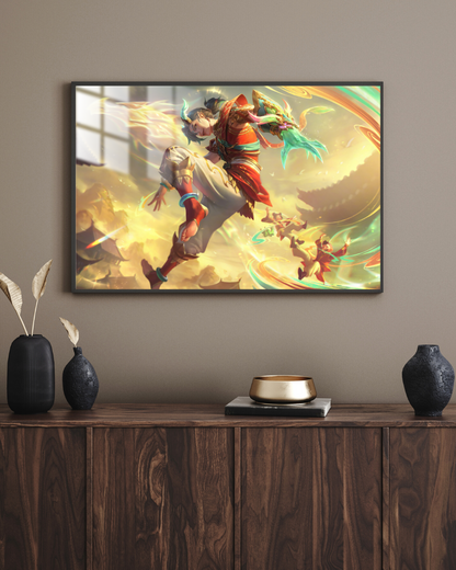 League of Legends Ezreal - Metal Poster 487