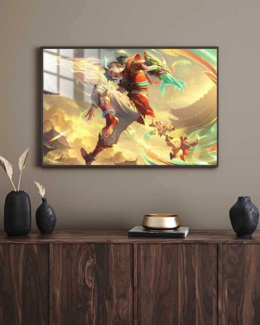 League of Legends Ezreal - Metal Poster 487