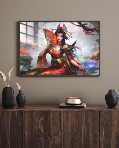 League of Legends Cassiopia- Metal Poster 490