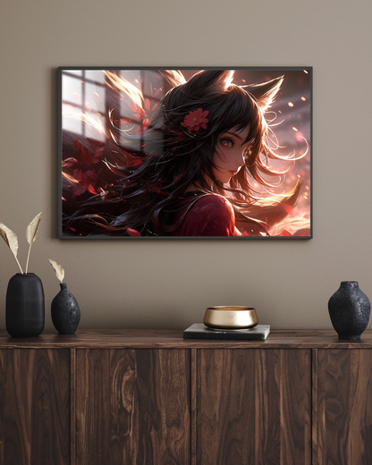 League of Legends Ahri - Metal Poster 492