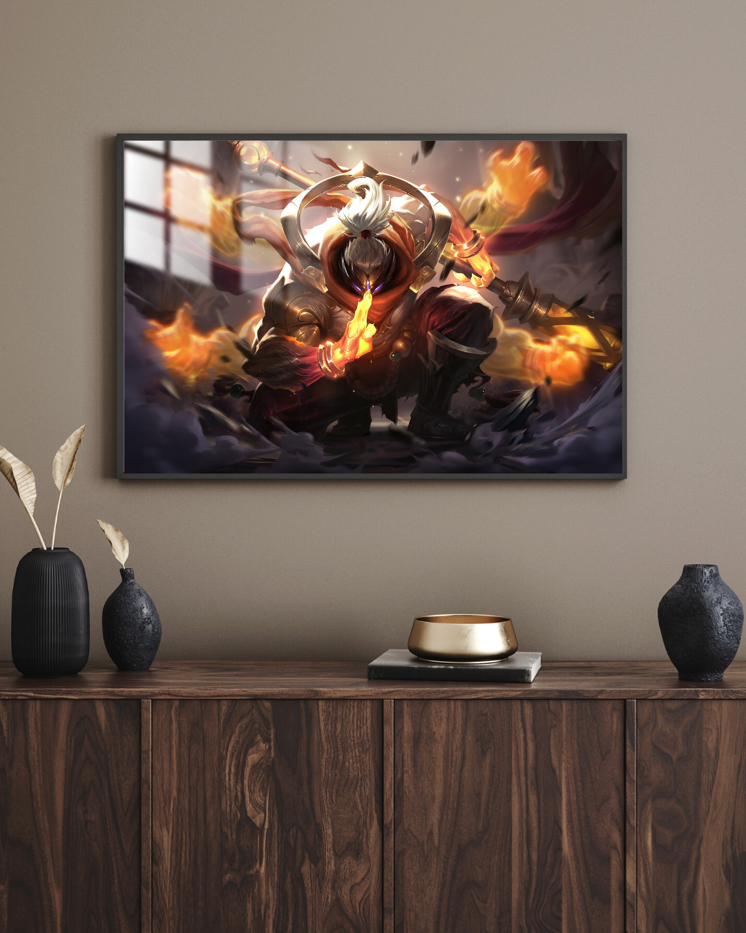 Leauge Of Legend Jax- Metal Poster 242