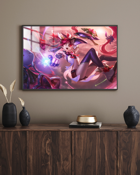 Leauge Of Legend Jinx- Metal Poster 255