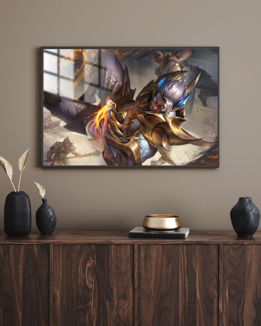 League Of Legends Sett - Metal Poster 279