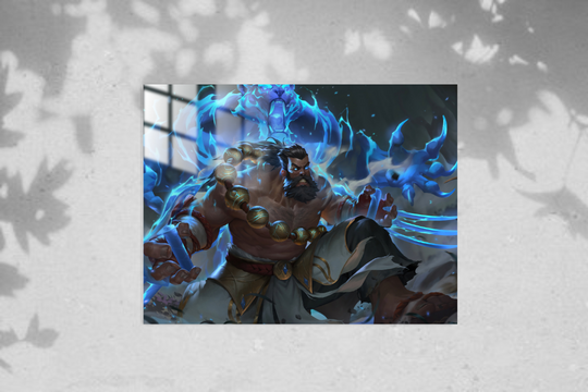 Leauge Of Legend Udyr- Metal Poster 241