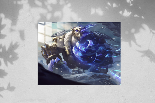 Leauge Of Legend Volibear- Metal Poster 237