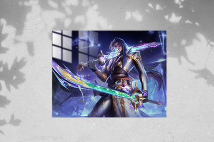 League Of Legends Yone - Metal Poster 316